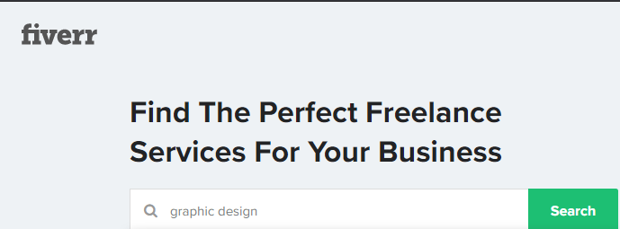 Keyword example from fiverr